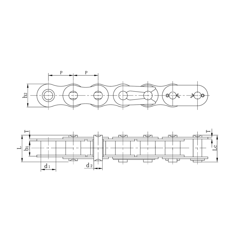 Łańcuchy rolkowe o dużej wytrzymałości