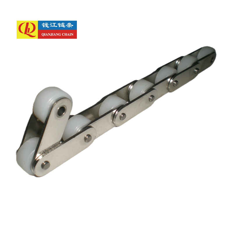 Łańcuchy przenośnikowe o podwójnej podziałce ze stali nierdzewnej