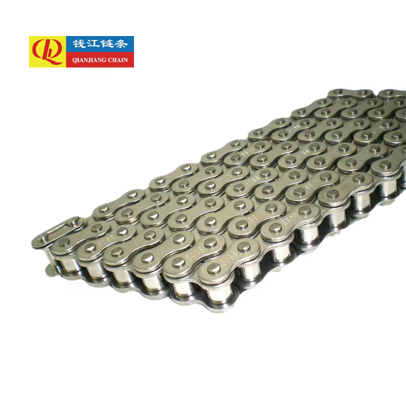 Precyzyjne łańcuchy rolkowe o krótkim skoku ze stali nierdzewnej